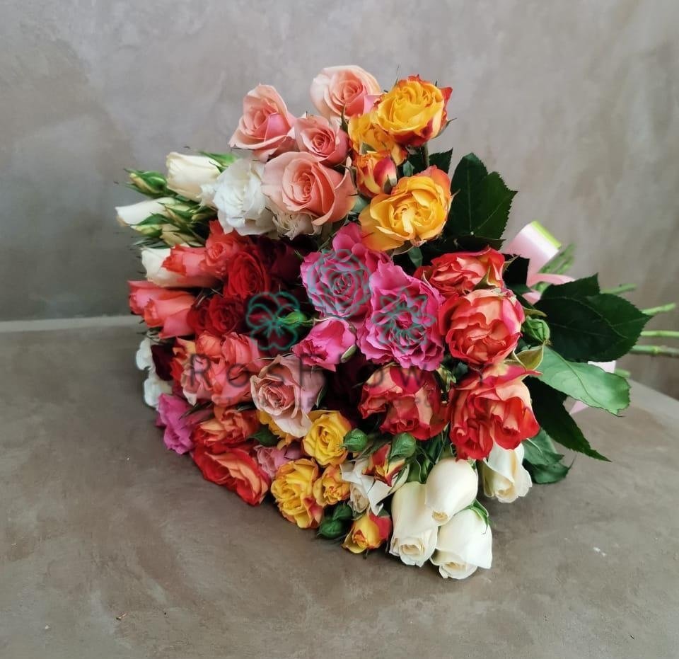 Букет цветов из: Розы в Суксун