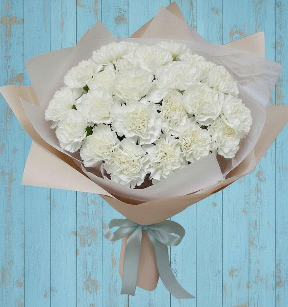 Букет цветов из: Гвоздики в Суксун