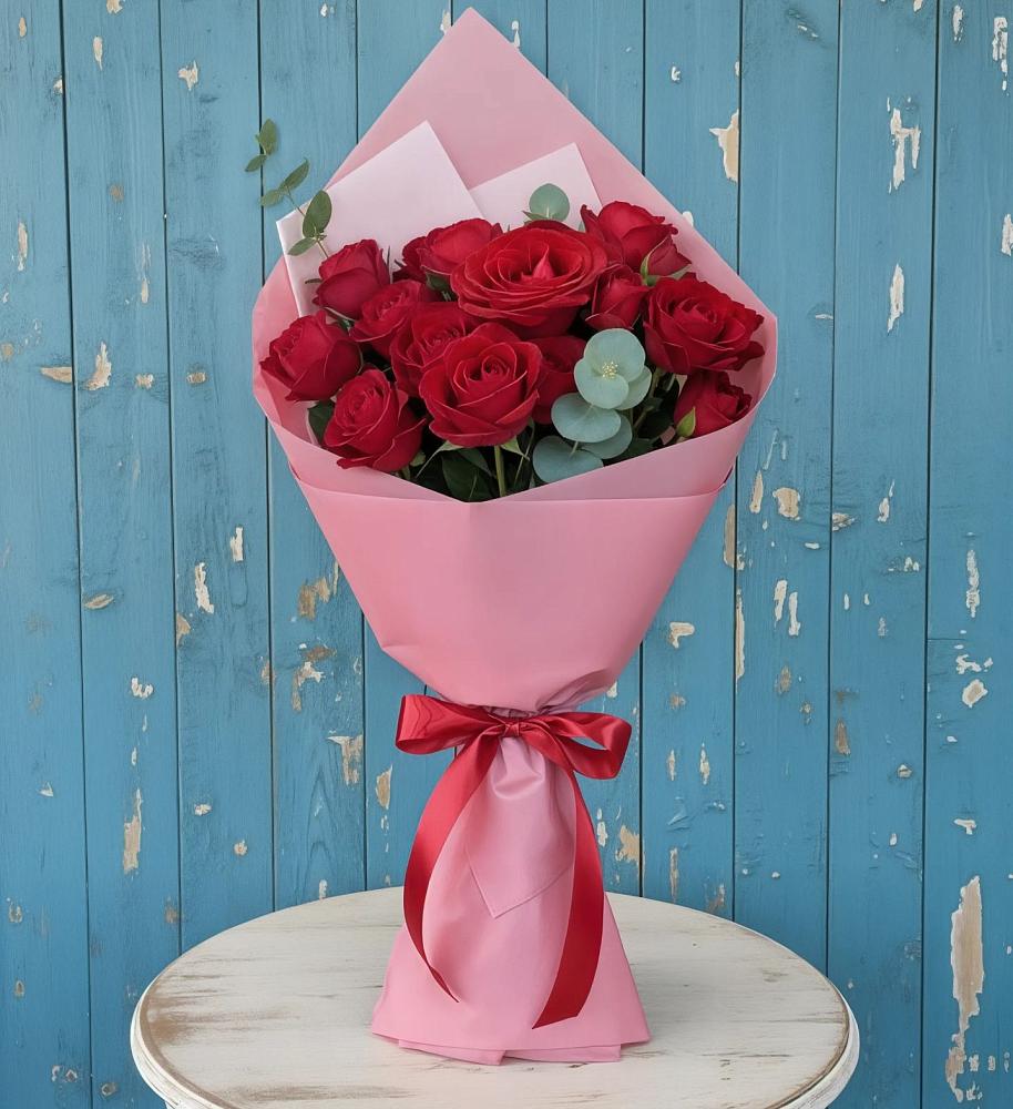 Букет цветов из: Розы в Суксун