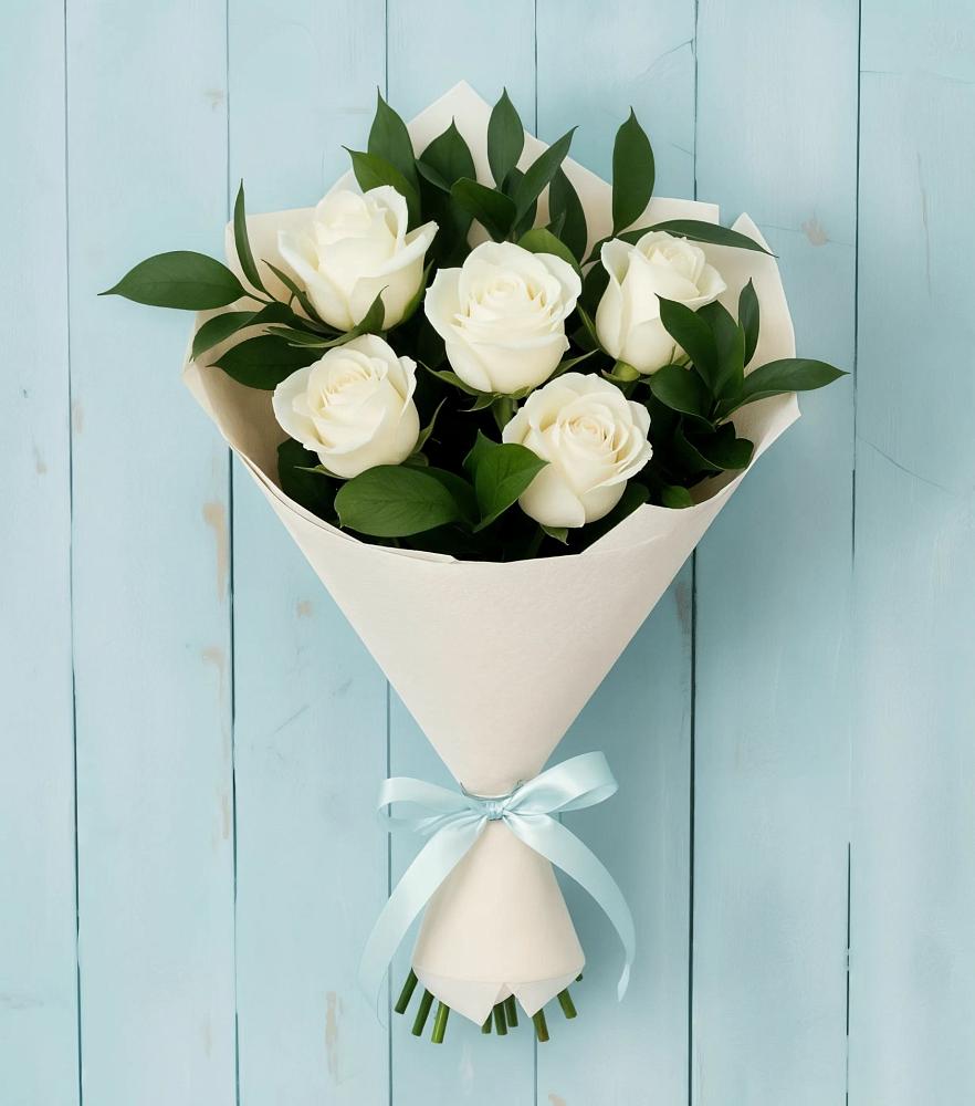 Букет цветов из: Розы в Суксун
