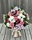 Букет цветов из: Альстромерии, Гвоздики, Розы и Хризантемы в Суксун