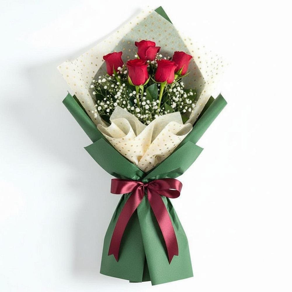 Букет цветов из: Розы в Суксун