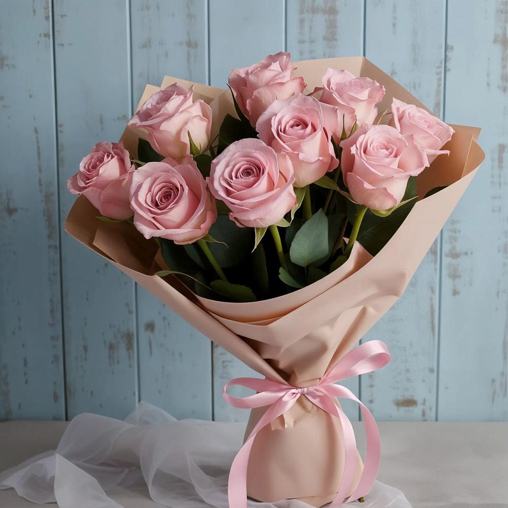 Букет цветов из: Розы в Суксун