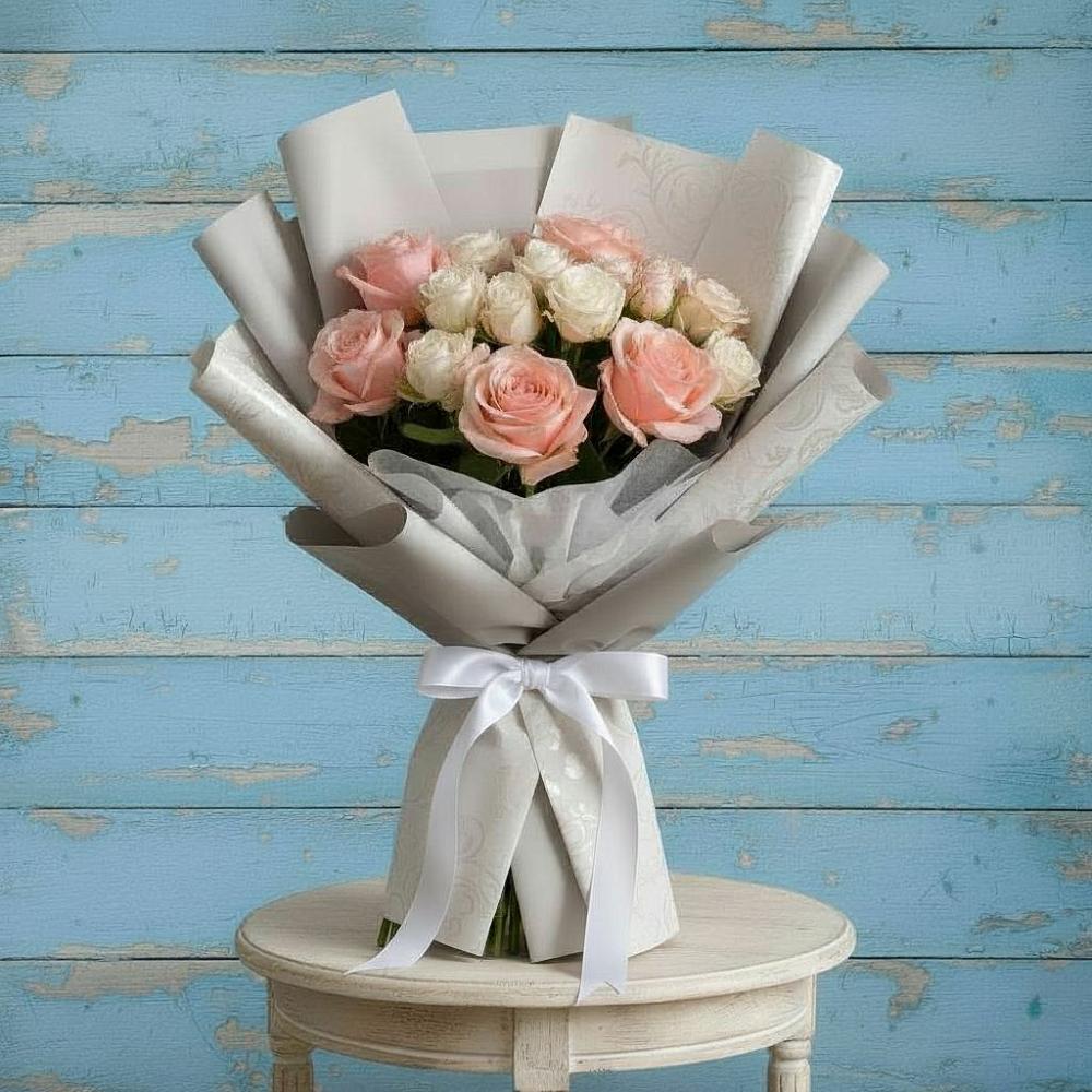 Букет цветов из: Розы в Суксун