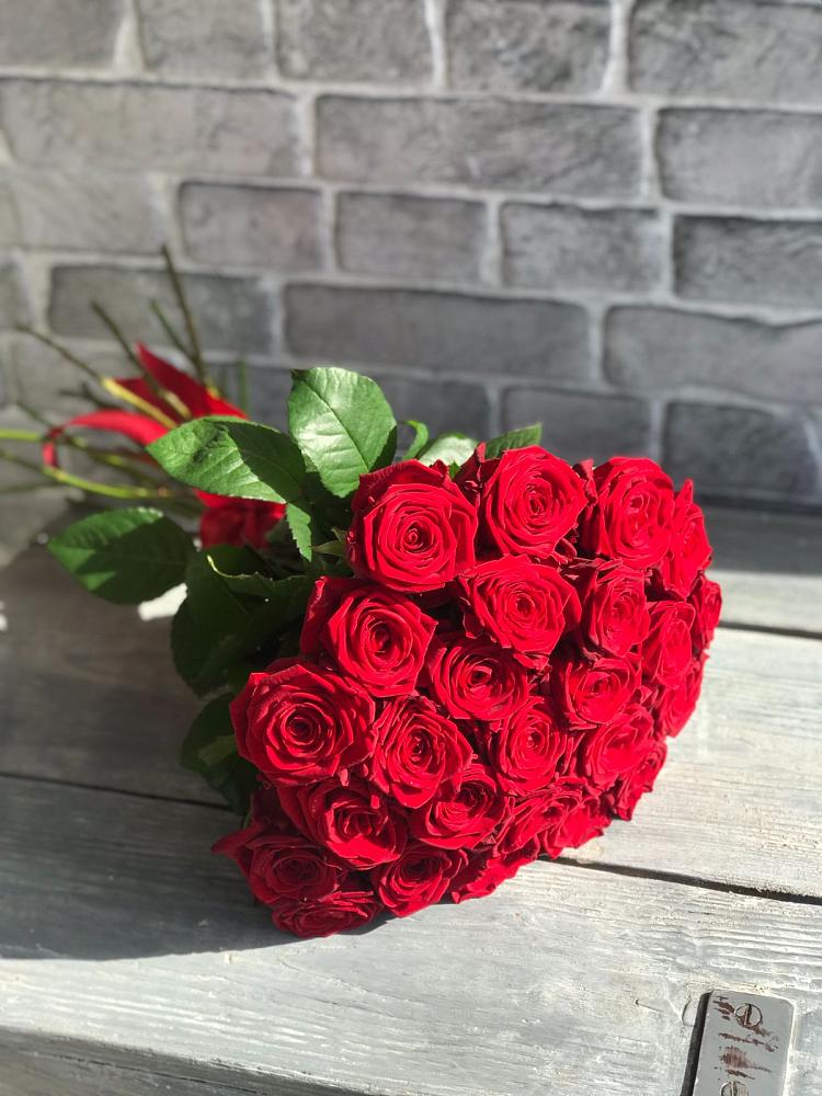 Букет Красные розы Фридом в Суксун