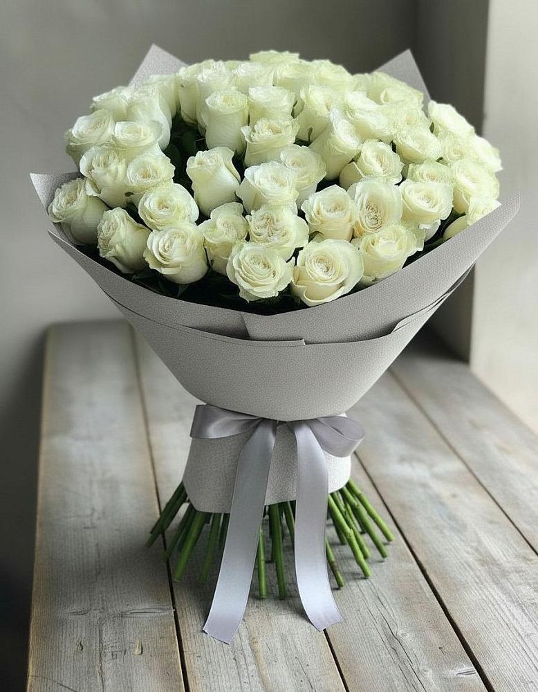 Букет 35 Белых роз в Суксун