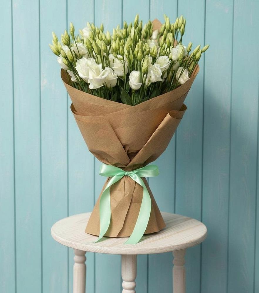 Букет цветов из: Лизиантусы в Суксун