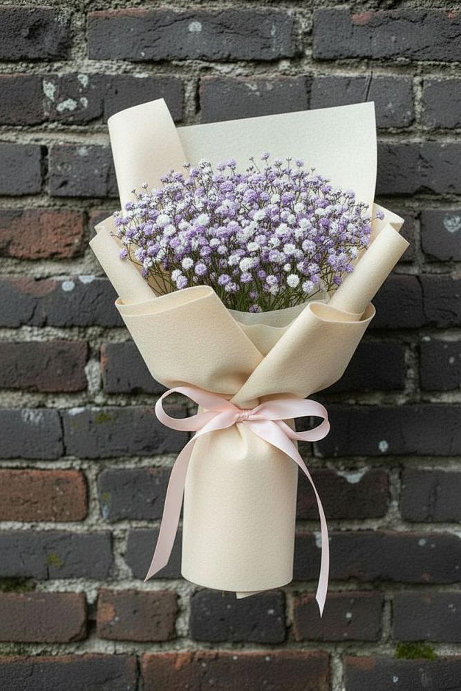 Букет цветов из: Гипсофила в Суксун