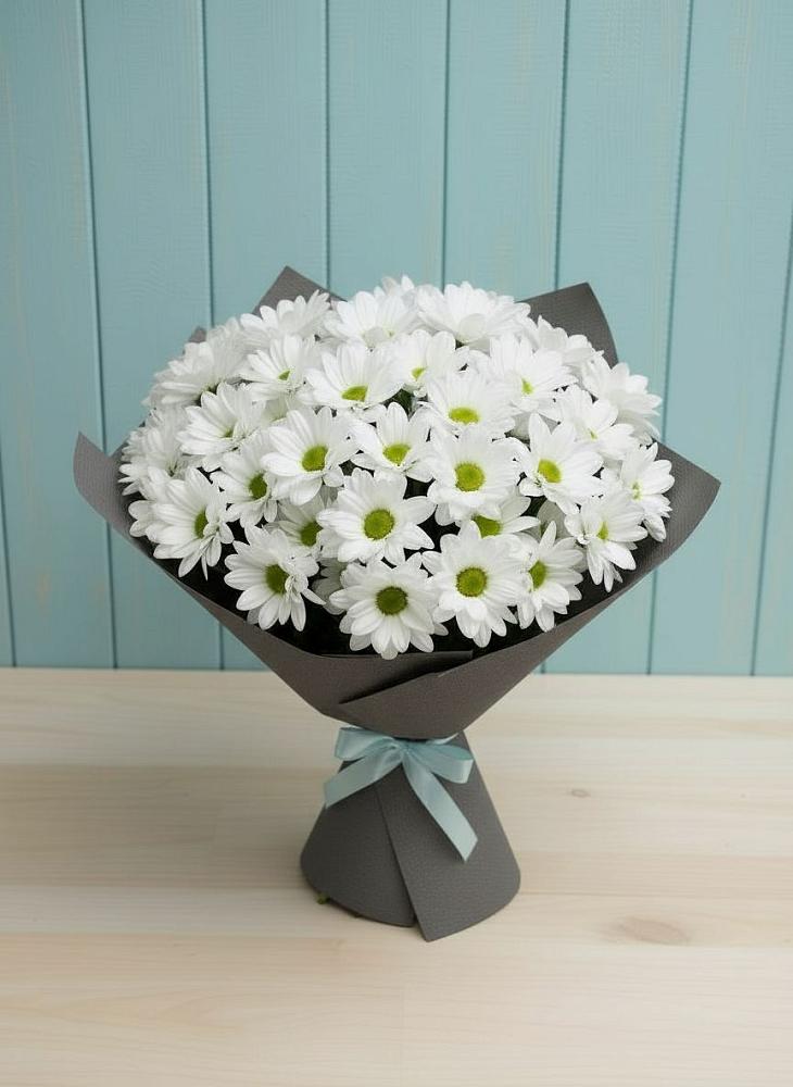 Букет цветов из: Хризантемы в Суксун