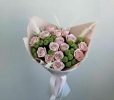Букет цветов из:  Розы и Хризантемы в Суксун