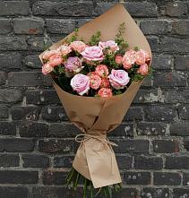 Букет цветов из:  Розы в Суксун