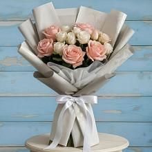 Букет цветов из:  Розы #REPLACE_PRED# Суксун