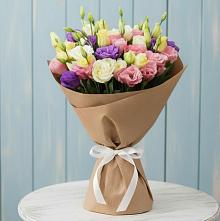 Букет цветов из:  Лизиантусы в Суксун